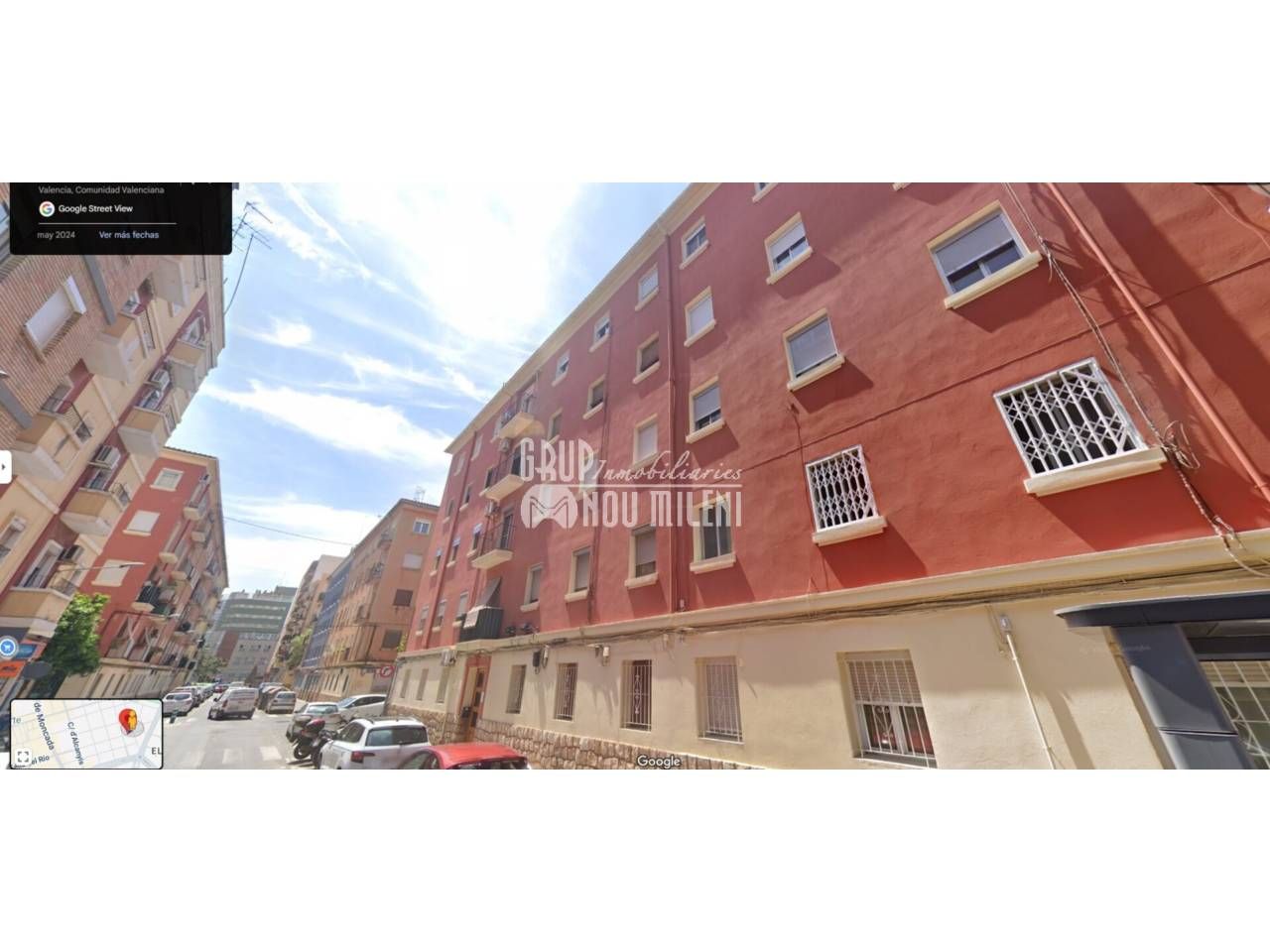 Exterior view of Flat for sale in  Valencia Capital  with Balcony