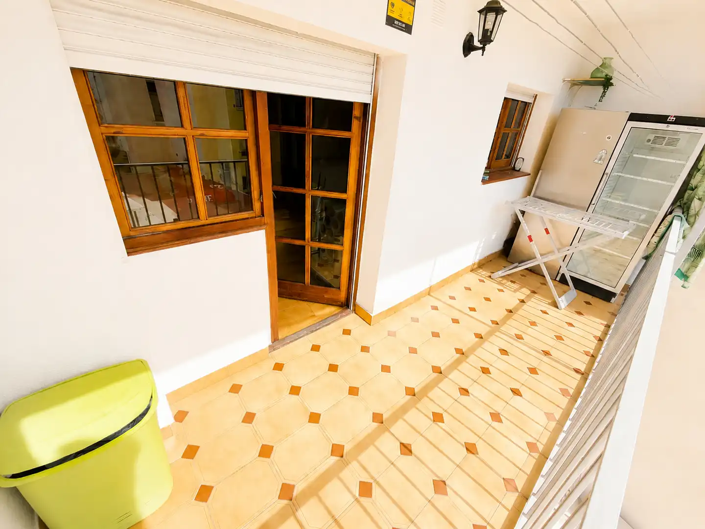 Balcony of Duplexes for sale in Santa Coloma de Gramenet  with Air Conditioner, Heating and Parquet flooring