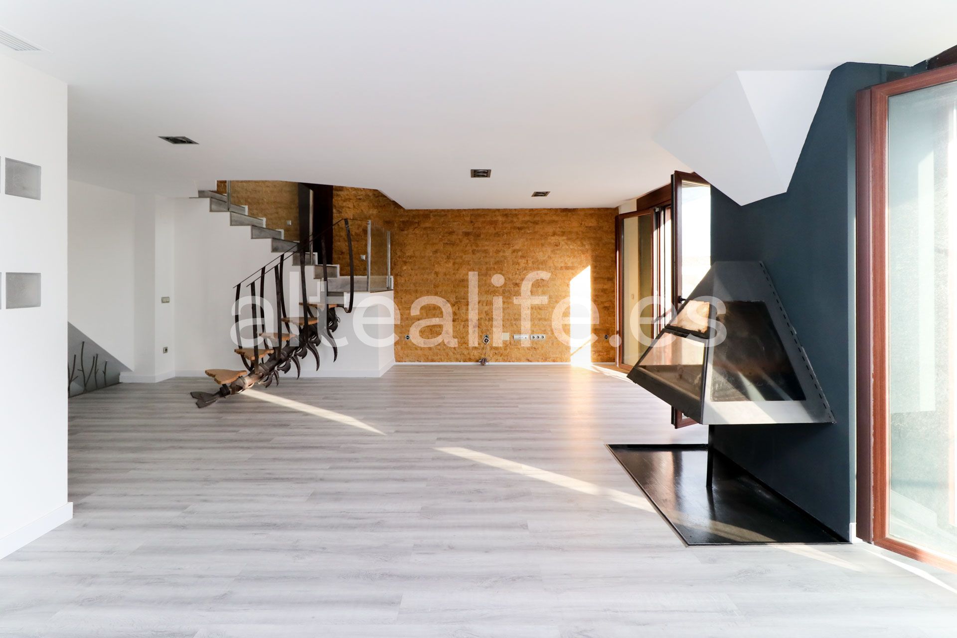 Sala d'estar de Dúplex en venda en Jávea / Xàbia amb Aire condicionat, Calefacció i Terrassa