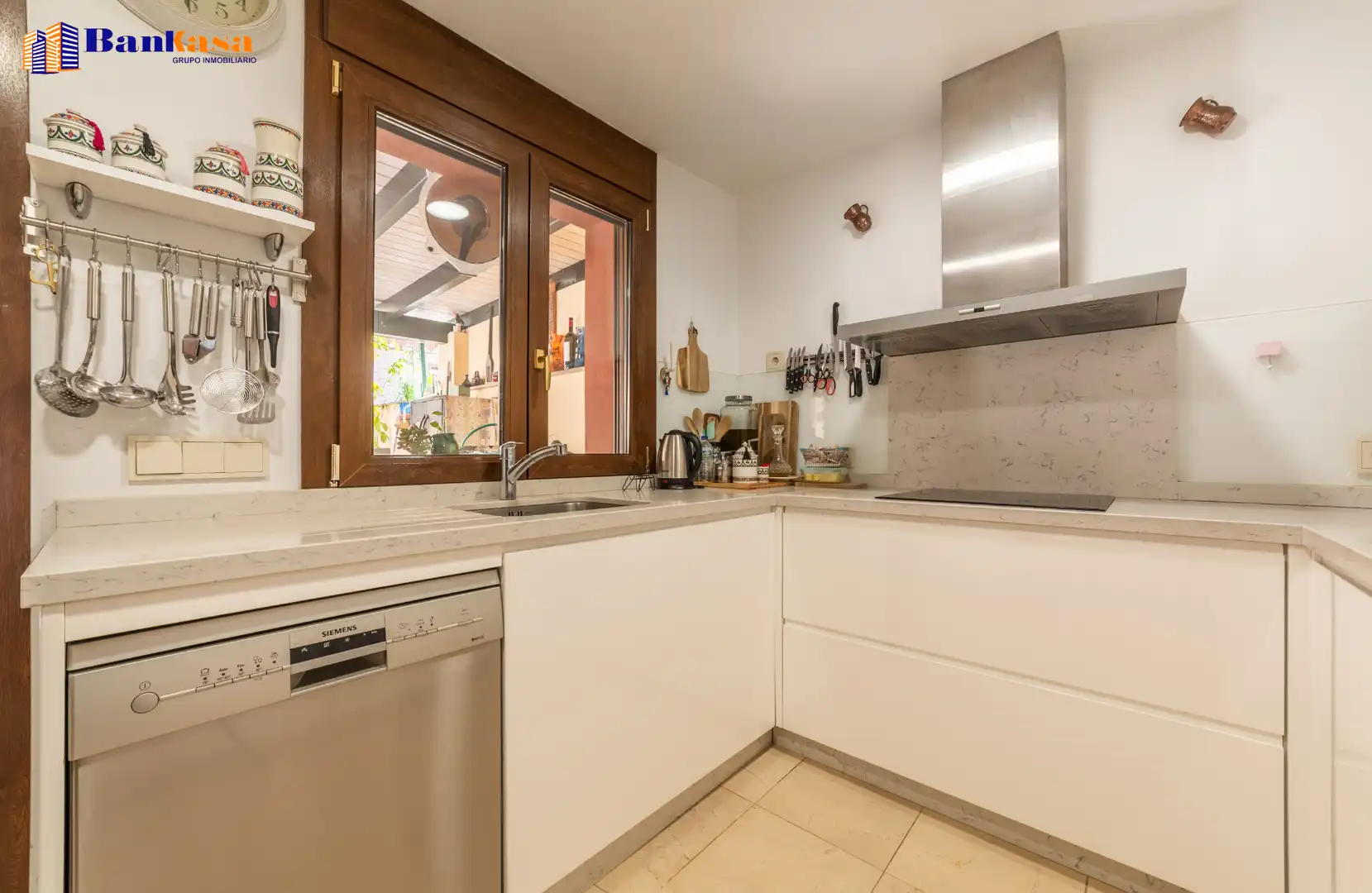 Cocina de Casa adosada en venta en Marbella con Aire acondicionado, Jardín privado y Terraza