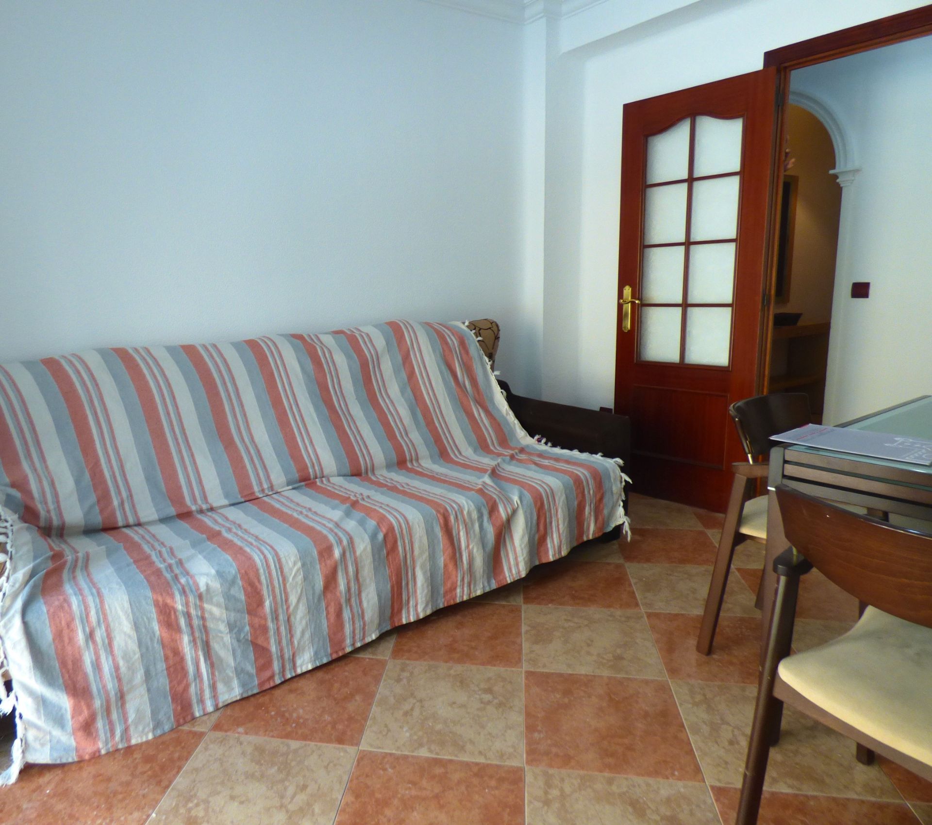 Living room of Flat for sale in  Cádiz Capital  with Air Conditioner and Terrace