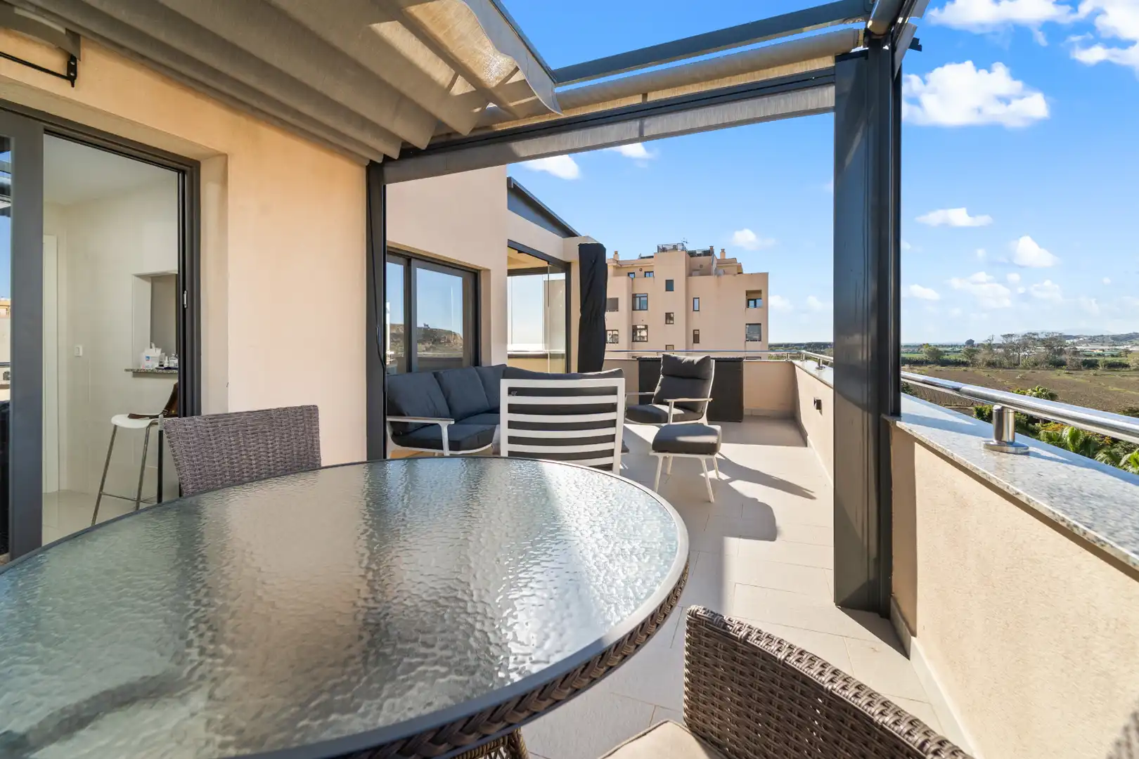 Terrasse von Dachboden zum Verkauf in Vélez-Málaga mit Klimaanlage, Terrasse und Möbliert