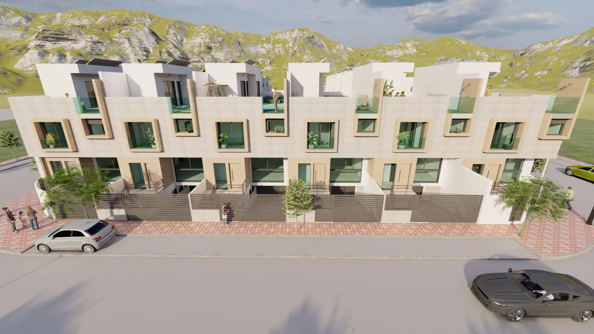 Vista exterior de Casa o xalet en venda en  Jaén Capital amb Aire condicionat, Calefacció i Terrassa