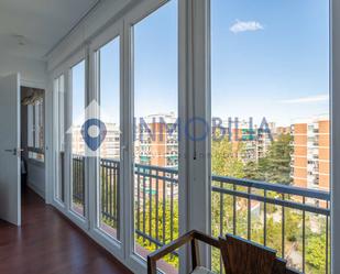 Balcony of Flat for sale in  Madrid Capital  with Air Conditioner