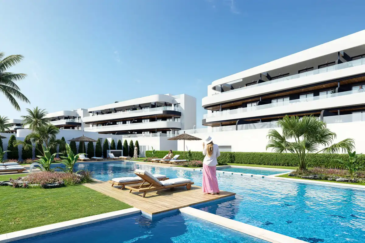 Vista exterior de Apartament en venda en Los Alcázares
