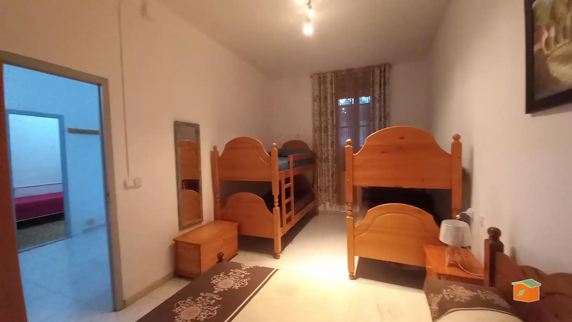 Dormitori de Casa adosada en venda en Godall amb Traster i Moblat