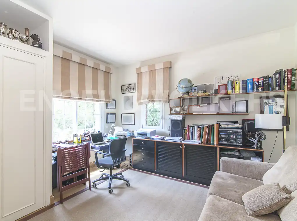 Sala de estar de Casa o chalet en venta en Barcelona con Aire acondicionado, Calefacción y Jardín privado