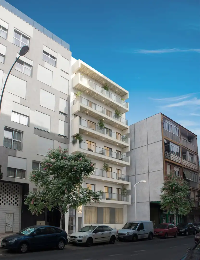 Vista exterior de Apartament en venda en Málaga amb Aire condicionat i Terrassa