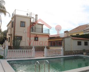 Swimming pool of House or chalet to rent in L'Eliana  with Air Conditioner, Terrace and Swimming Pool