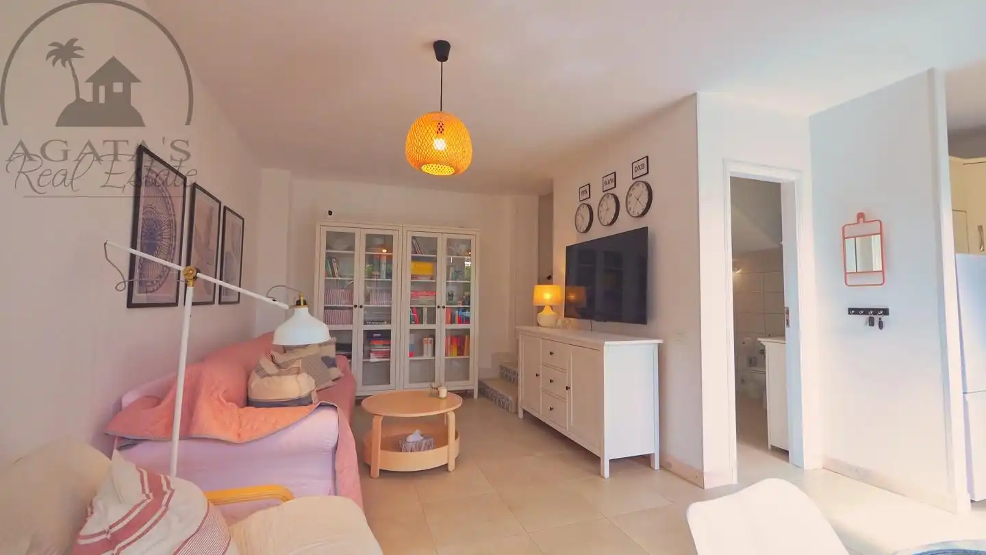 Wohnzimmer von Haus oder Chalet zur Miete in Los Silos mit Terrasse
