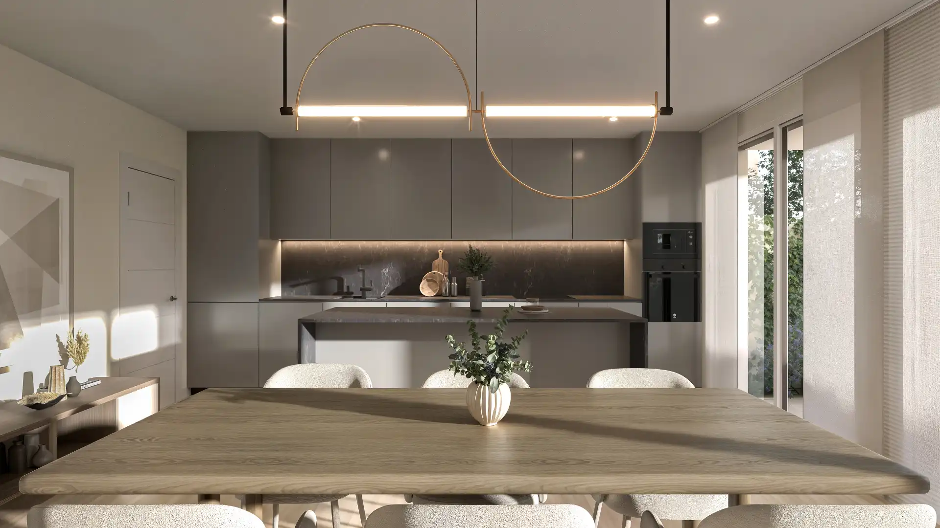 Adossat d'obra nova amb terrassa en venda a Cuarte de Huerva, imagen 4