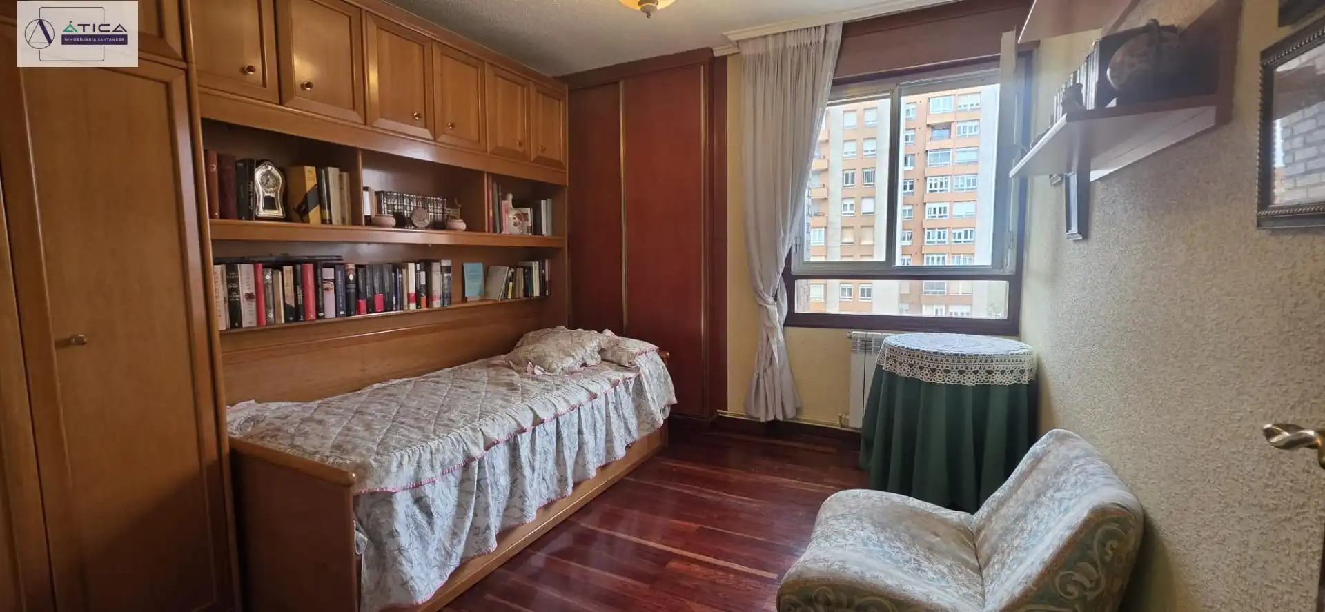 Bedroom of Flat for sale in Santander  with Heating, Terrace and Storage room