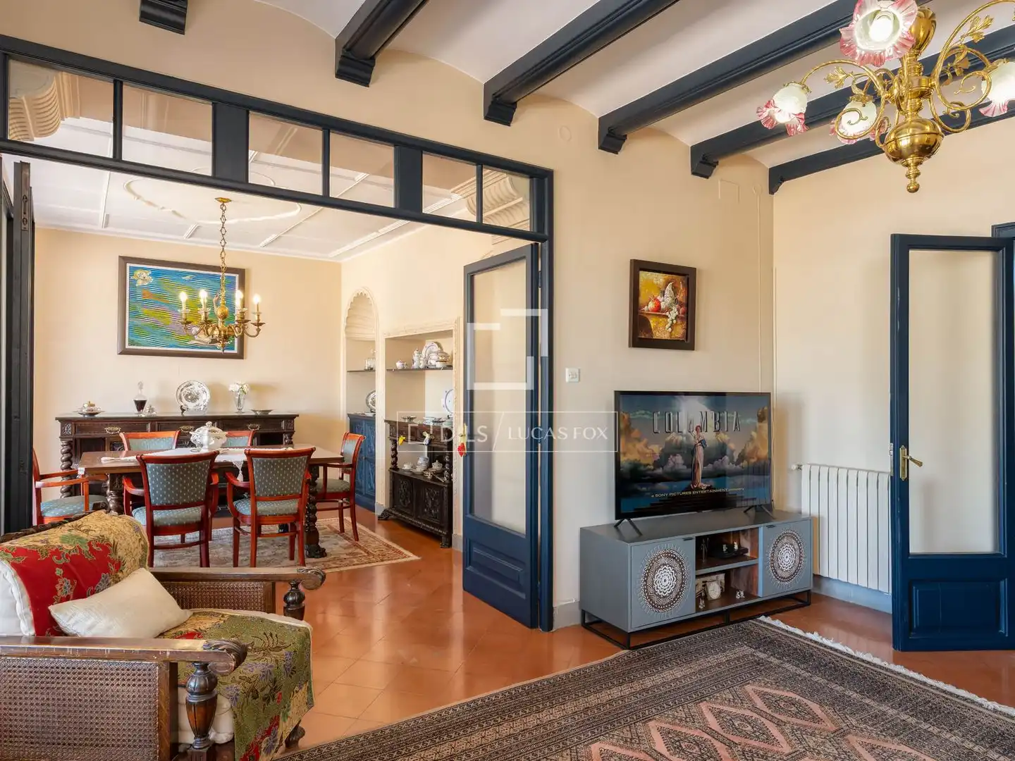 Living room of Houses for sale in Begur  with Heating, Terrace and Storage room