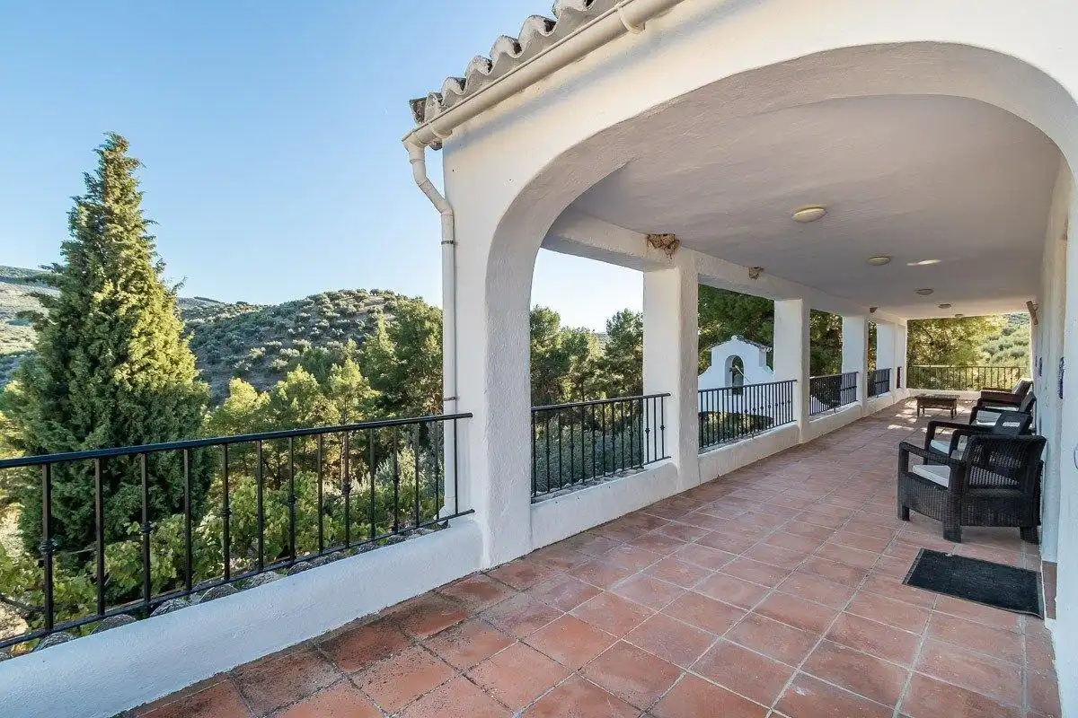 Terraza de Casa o chalet en venta en Alcaudete con Aire acondicionado, Calefacción y Jardín privado