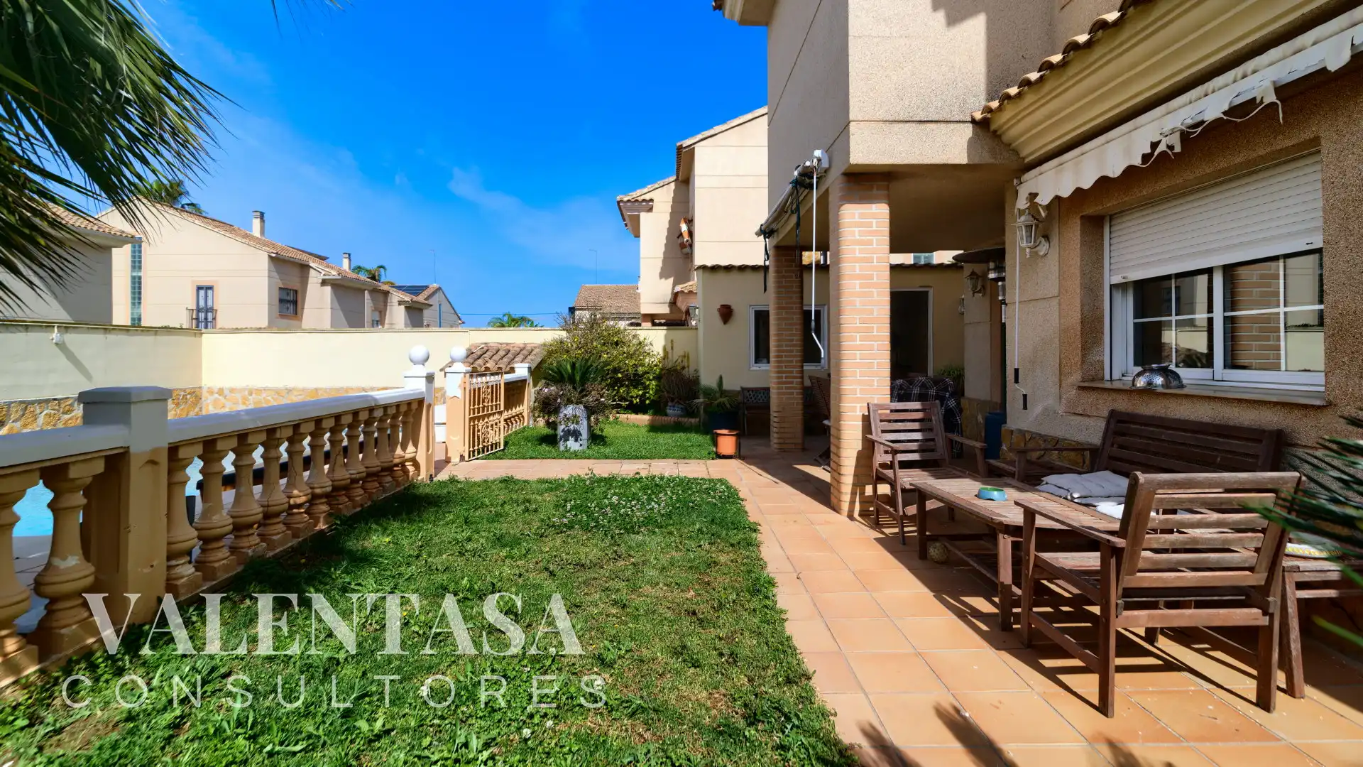 Garden of Houses for sale in L'Eliana  with Air Conditioner, Heating and Private garden