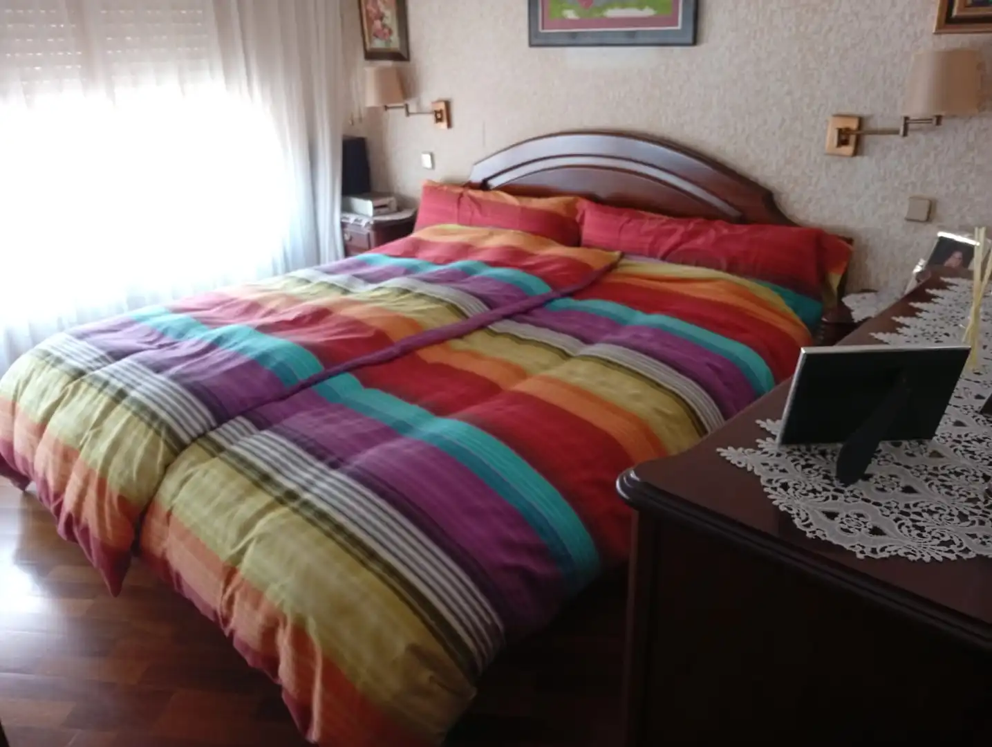 Bedroom of Attic for sale in Oviedo   with Heating, Parquet flooring and Terrace