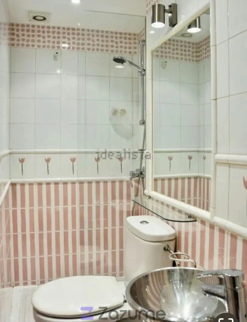 Bathroom of Apartments for rent in Madrid  with Heating, Terrace and Furnished