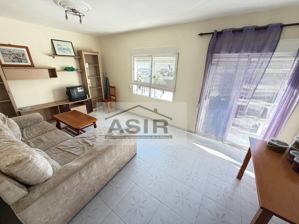 Living room of Flat for sale in Alzira  with Terrace and Balcony