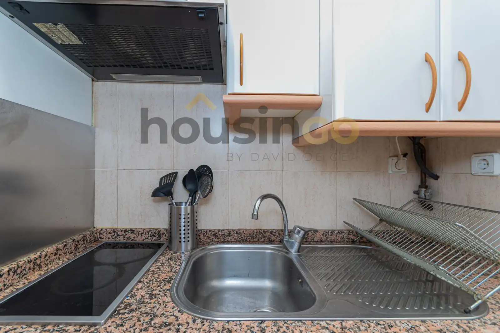 Kitchen of Flat for rent in Madrid  with Heating and Furnished