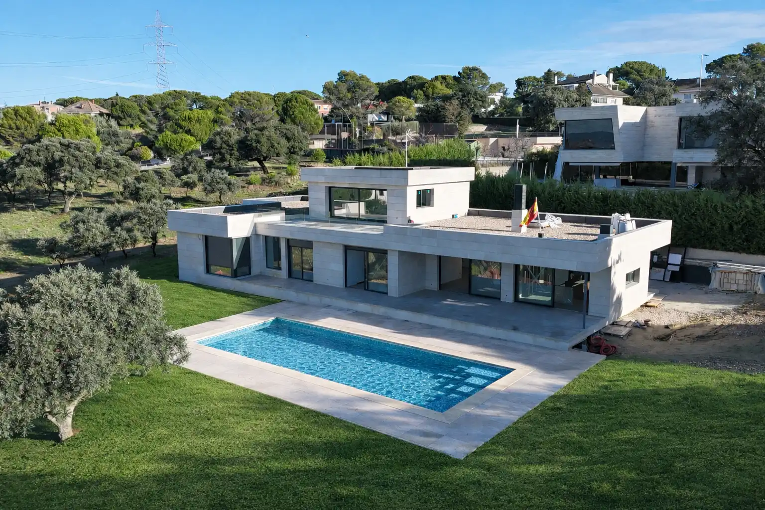 Vista exterior de Casa o chalet en venta en Villaviciosa de Odón con Calefacción, Jardín privado y Parquet