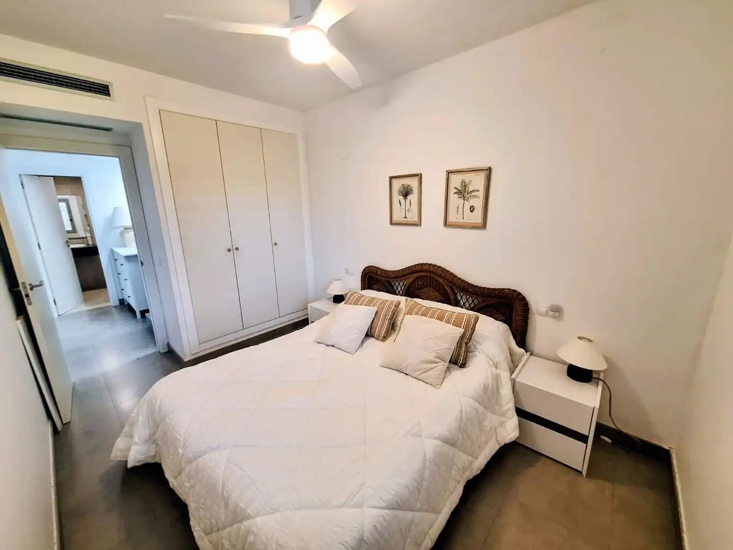 Dormitori de Apartament en venda en Oropesa del Mar / Orpesa amb Aire condicionat, Jardí privat i Terrassa