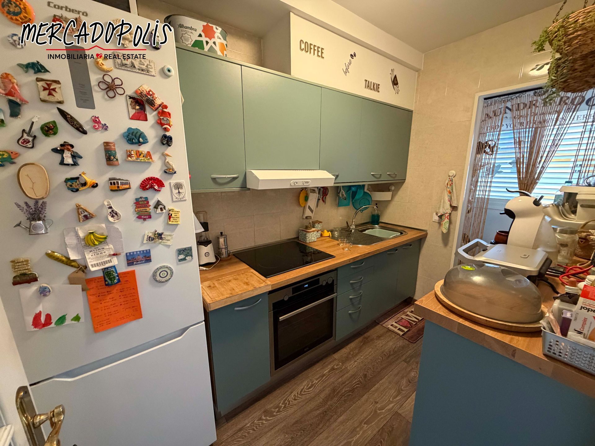 Kitchen of Flat for sale in La Oliva  with Terrace and Furnished