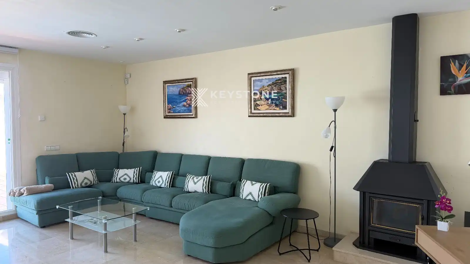 Sala d'estar de Casa o xalet en venda en Llucmajor amb Aire condicionat, Terrassa i Traster