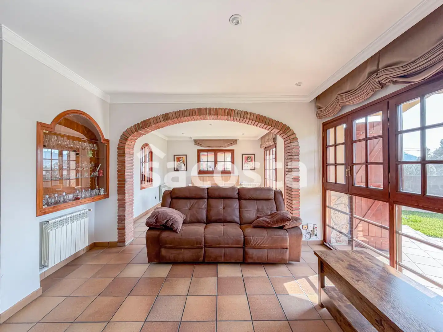 Sala d'estar de Casa o xalet en venda en Blanes amb Aire condicionat, Calefacció i Jardí privat