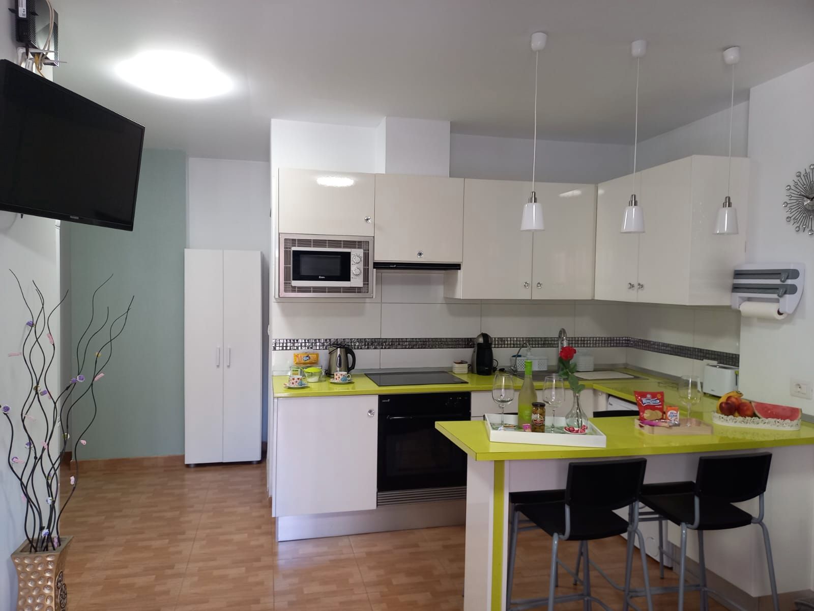 Cuina de Pis de lloguer en Tacoronte amb Terrassa i Moblat