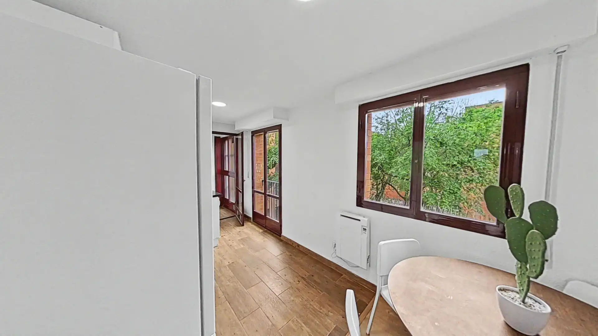 Balcony of Flat for rent in Madrid  with Heating, Furnished and Oven