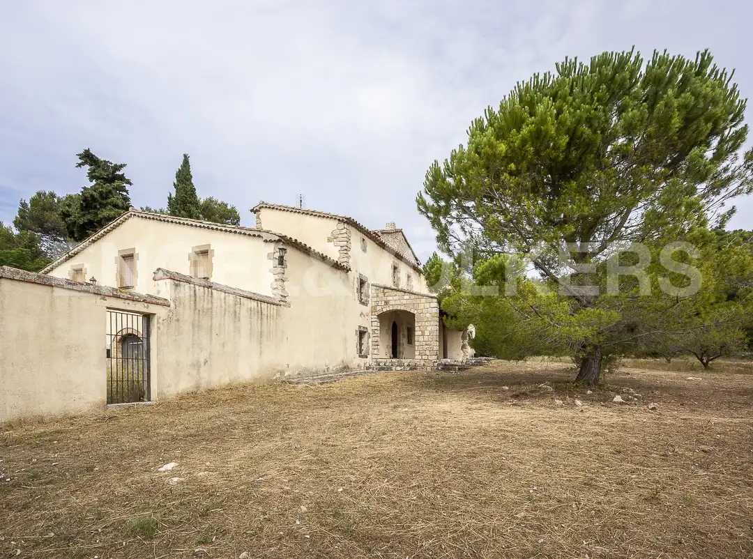 Vista exterior de Casa o chalet en venta en Pontons con Calefacción, Jardín privado y Parquet