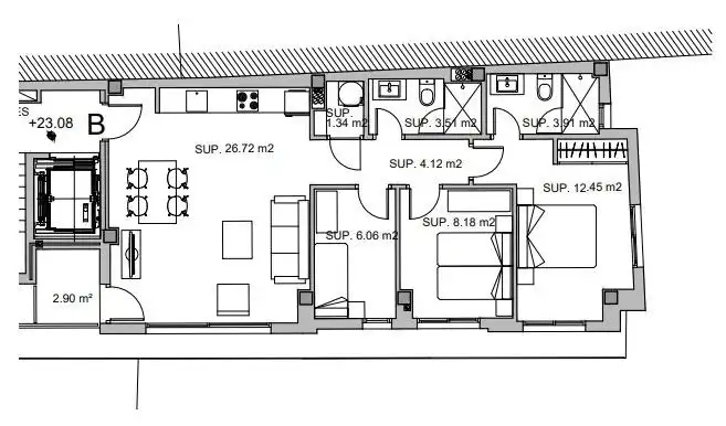 Appartamento con ascensore in vendita a Las Lagunas, imagen 2