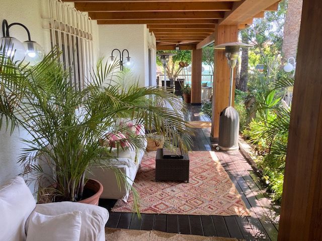 Terrassa de Casa o xalet en venda en Roquetas de Mar amb Aire condicionat, Calefacció i Jardí privat