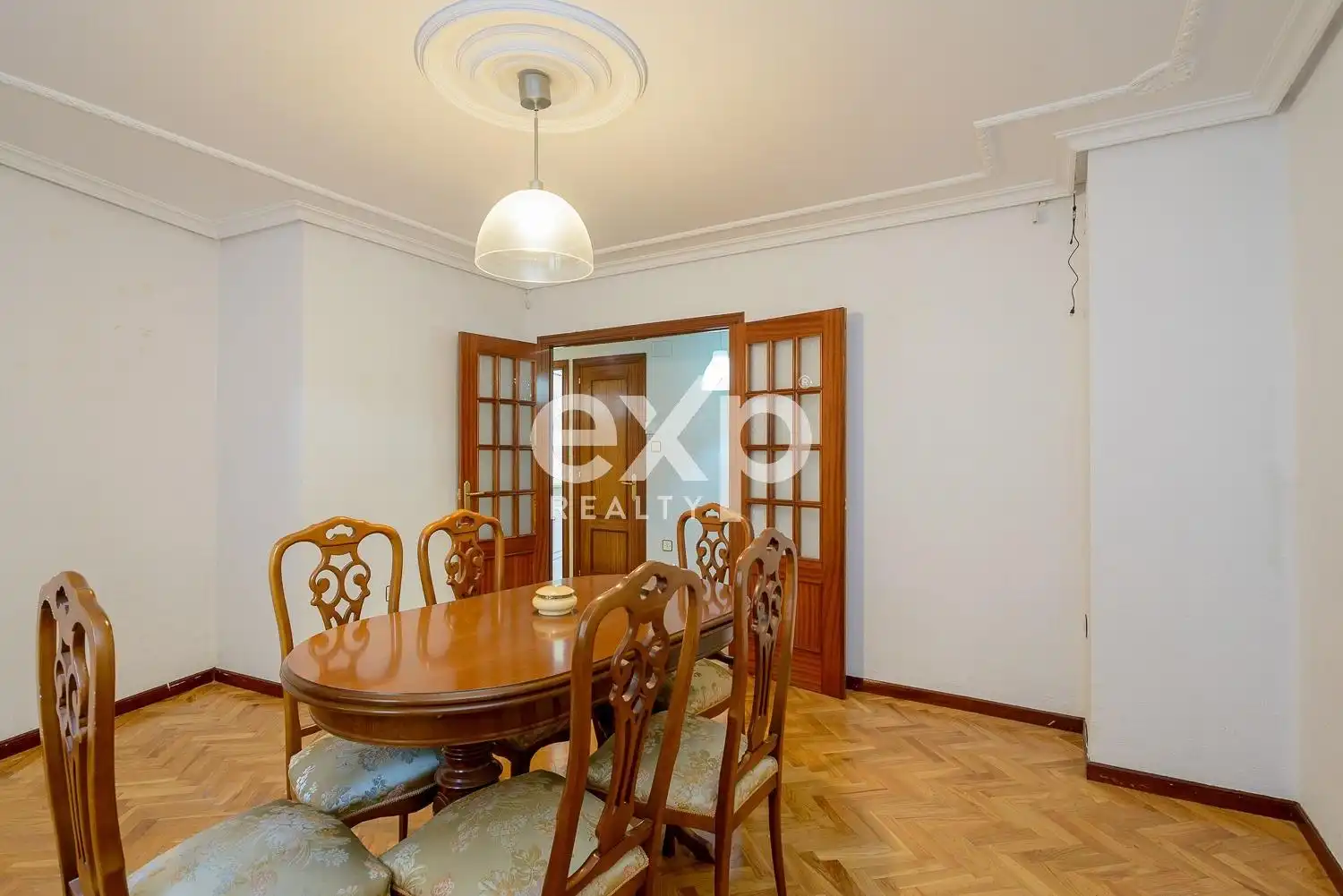 Dining room of Flat for sale in Aller  with Heating, Terrace and Storage room