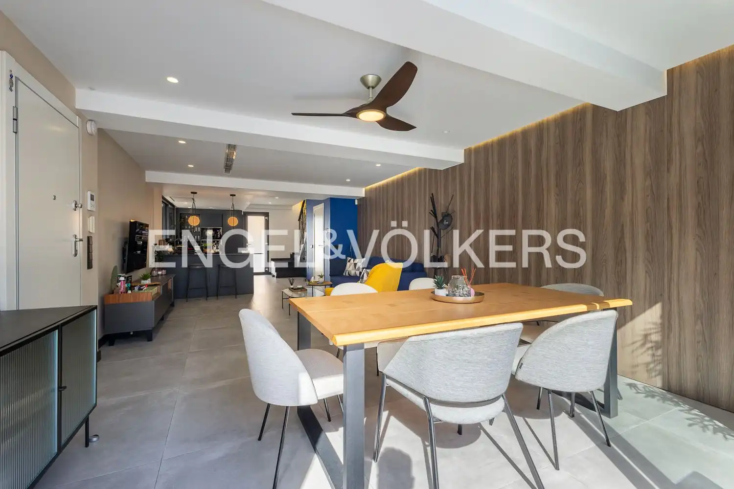 Dining room of Houses for sale in Gandia  with Air Conditioner, Heating and Private garden