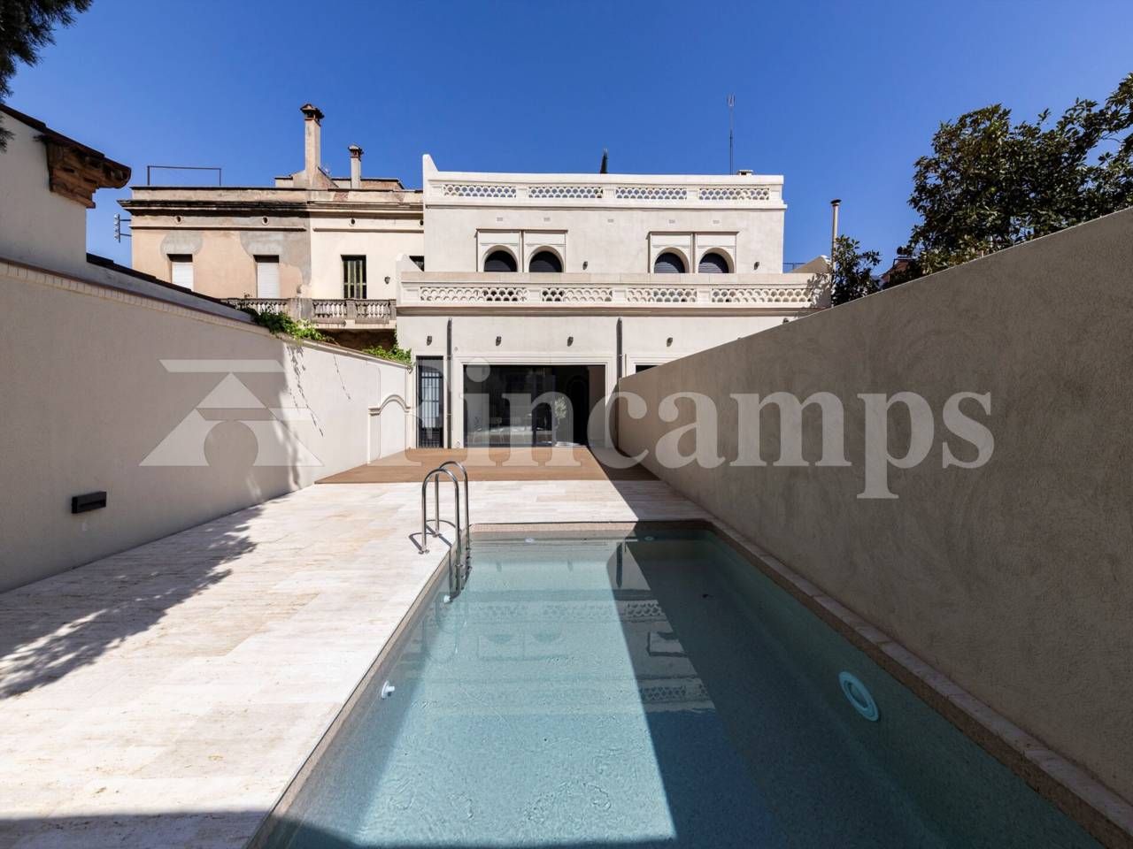 Piscina de Casa o xalet en venda en Sabadell amb Aire condicionat, Calefacció i Jardí privat