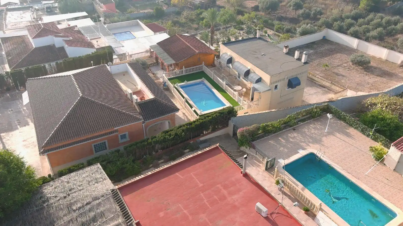 Piscina de Casa o xalet en venda en Albatera amb Aire condicionat, Calefacció i Jardí privat