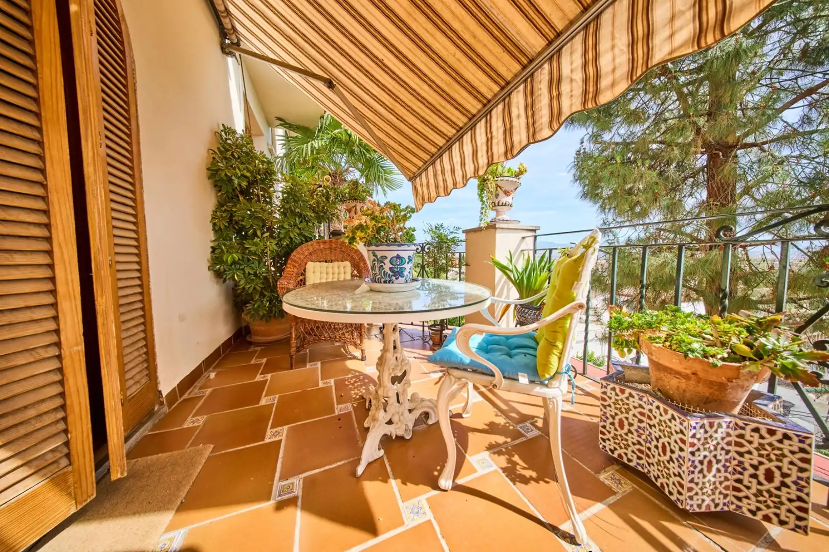Terraza de Casa o chalet en venta en Granada con Aire acondicionado, Calefacción y Jardín privado
