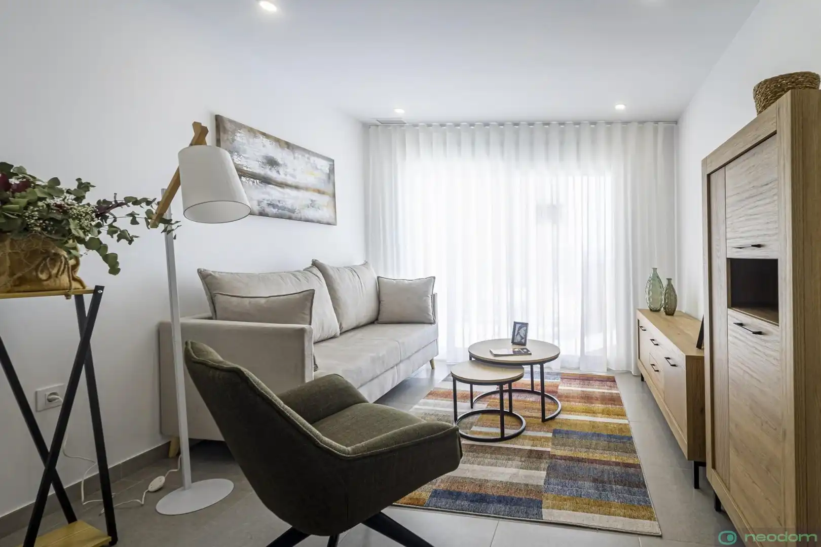 Sala d'estar de Pis en venda en La Manga del Mar Menor amb Terrassa