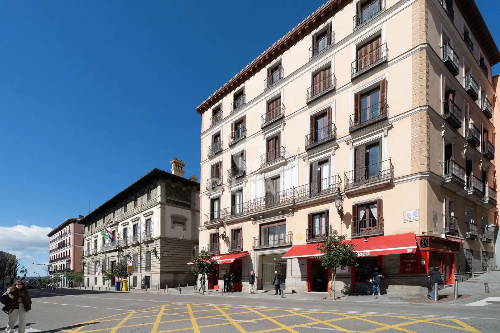 Exterior view of Flat for sale in Madrid  with Heating and Storage room