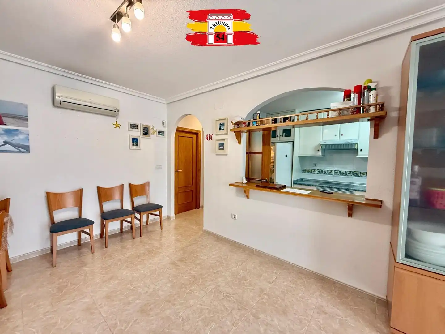 Cocina de Piso en venta en Pilar de la Horadada con Aire acondicionado, Jardín privado y Terraza