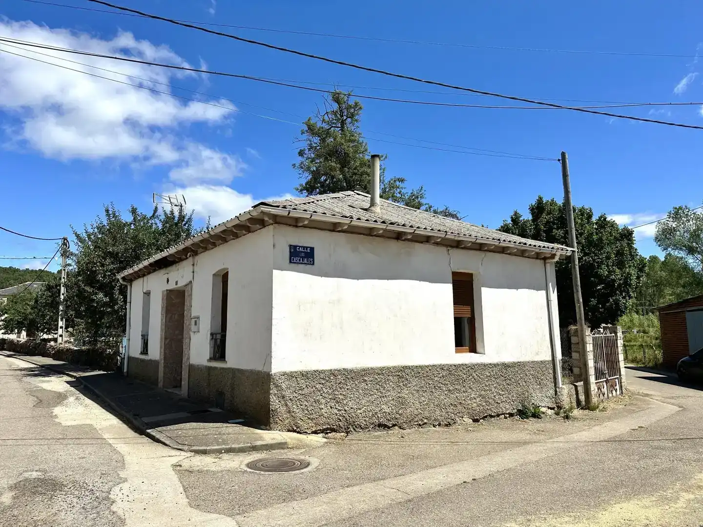 Vista exterior de Casa o chalet en venta en Santa María de Ordás con Jardín privado