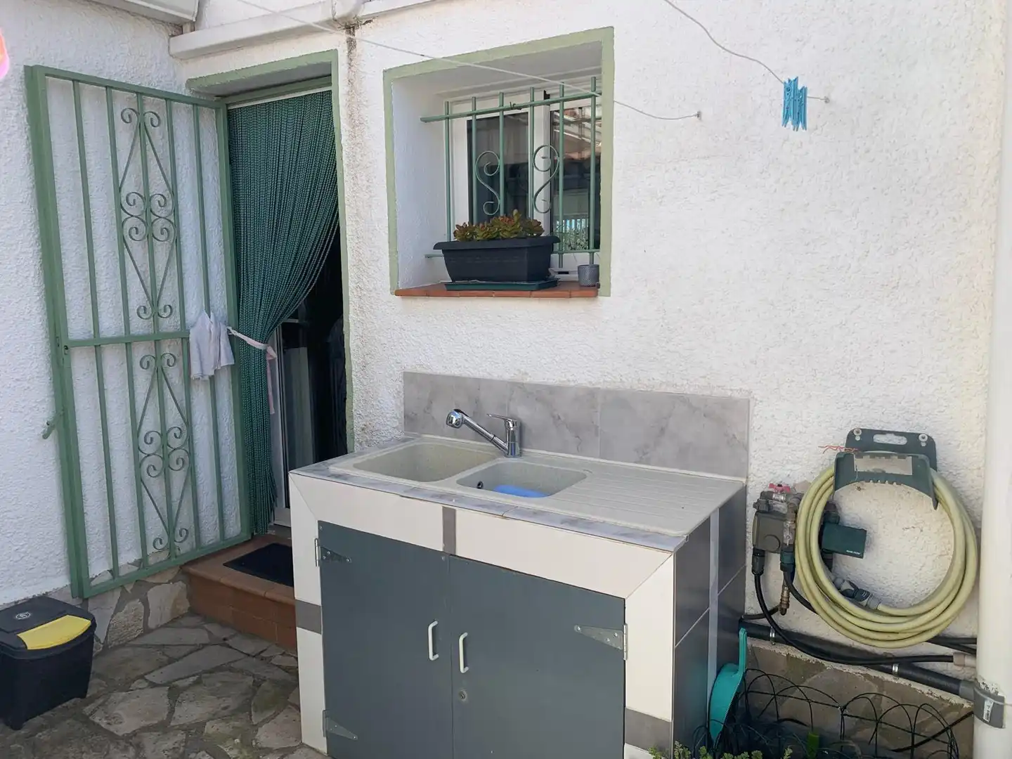 Terraza de Casa adosada en venta en Roses con Aire acondicionado, Calefacción y Jardín privado