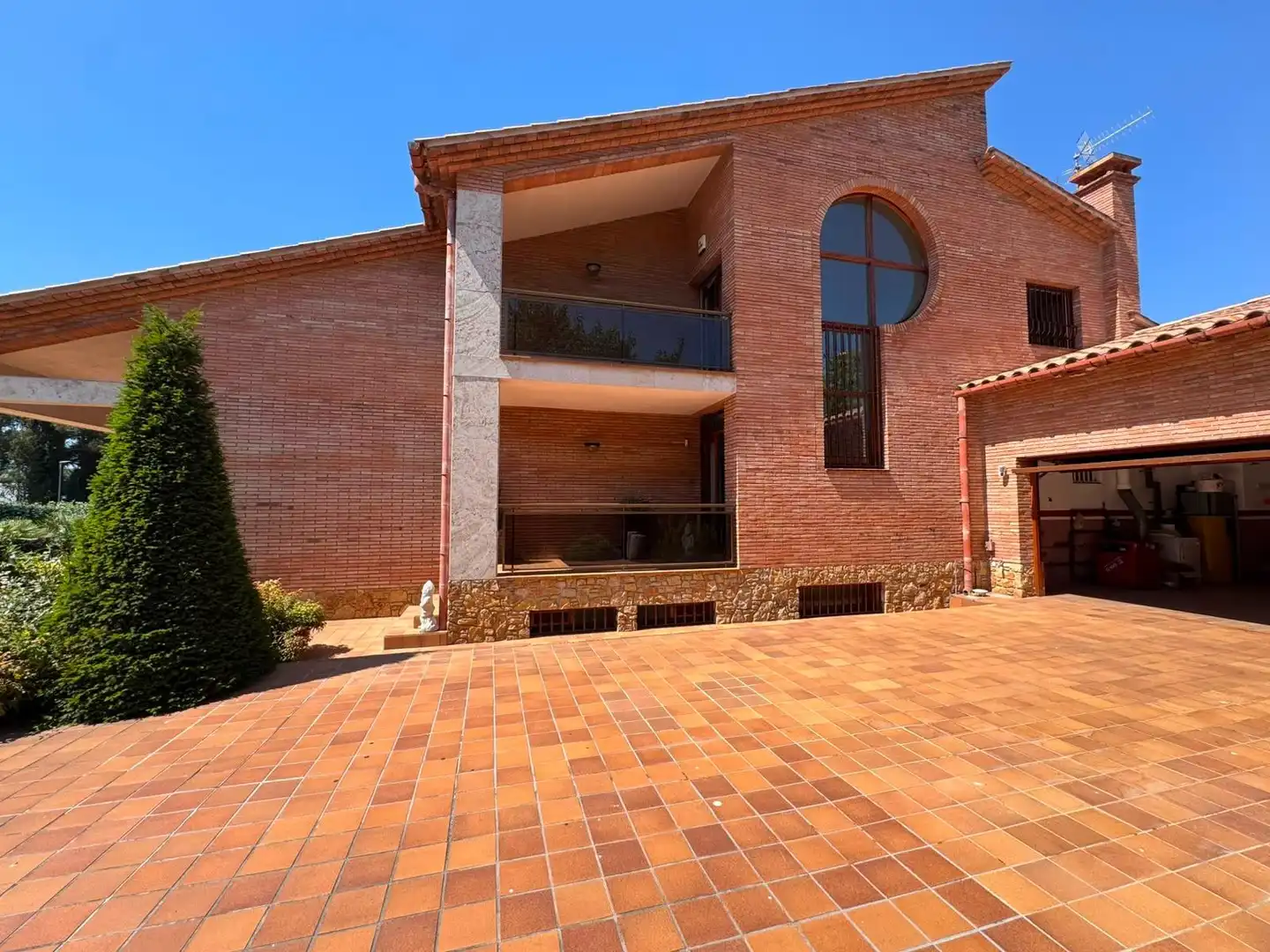 Vista exterior de Casa o chalet en venta en Santa Maria de Palautordera con Aire acondicionado, Calefacción y Jardín privado