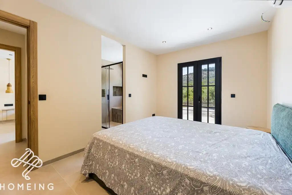 Bedroom of Country homes for rent in Llucmajor  with Air Conditioner, Private garden and Swimming Pool