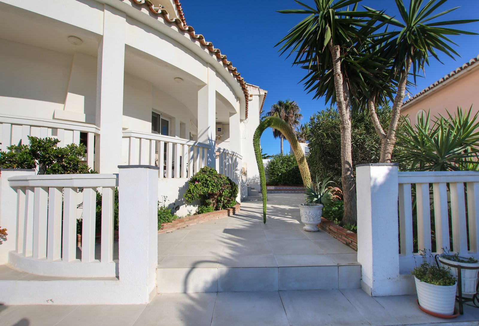 Jardín de Casa o chalet en venta en Mijas con Aire acondicionado, Terraza y Trastero