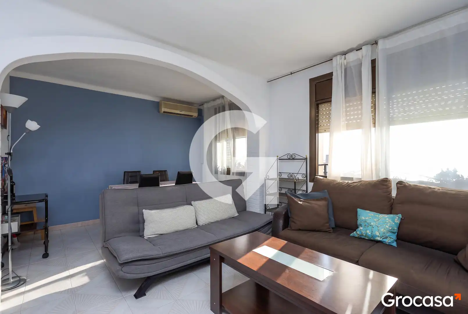 Sala de estar de Piso en venta en Rubí con Horno