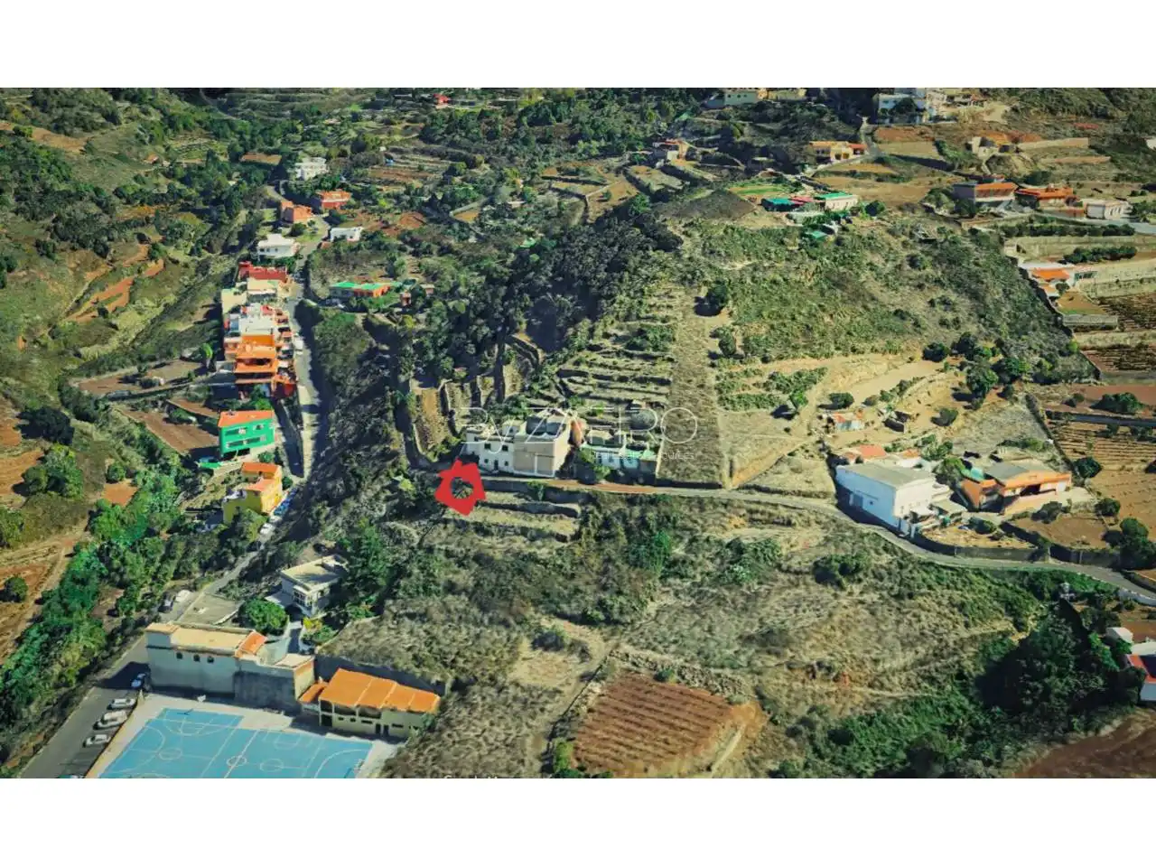 Vista exterior de Casa o xalet en venda en Tegueste amb Jardí privat