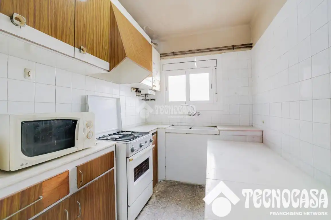 Kitchen of Flat for sale in Barcelona  with Heating and Terrace
