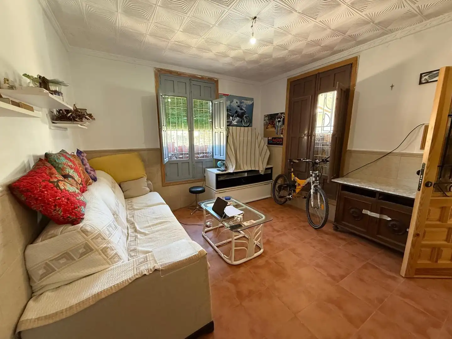 Living room of Houses for sale in Molina de Segura  with Private garden and Furnished